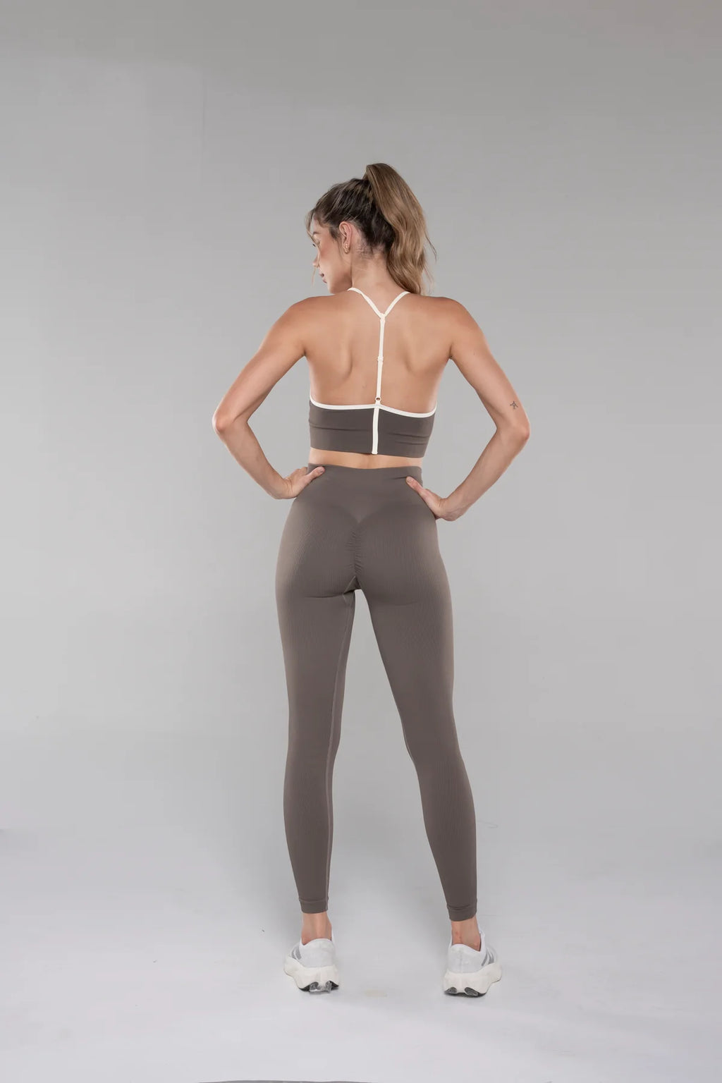 Leggins Kamell con push up